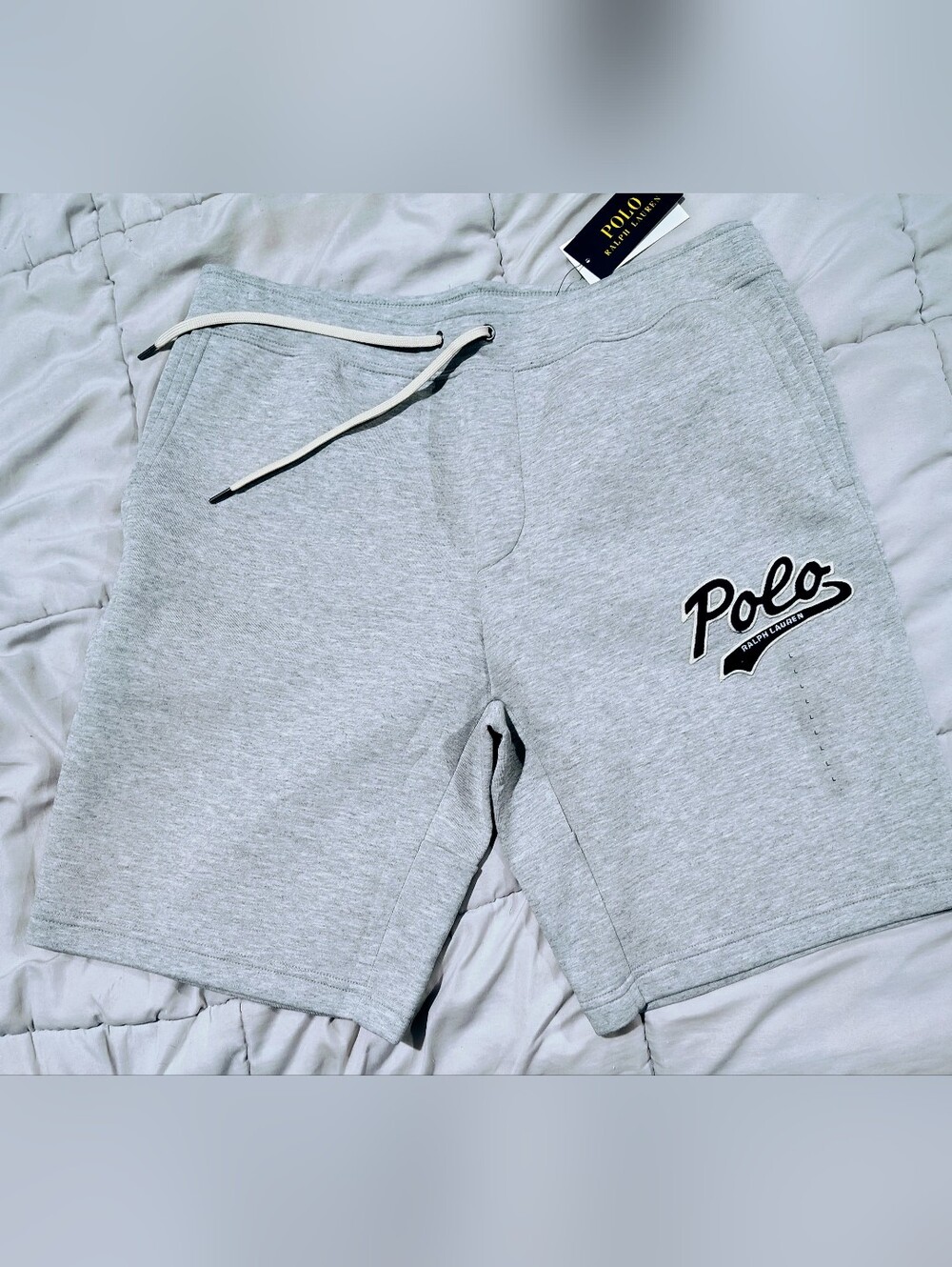 Polo Ralph Lauren Gray Fleece Sweat Shorts Men’s Large NWT